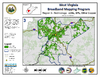 thumbnail image of broadband coverage map in region 3 of the state, xDSL, BPL and other copper technology