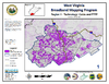 thumbnail image of broadband coverage map in the state, cable and fiber technology