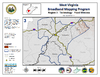 thumbnail image of broadband coverage map in the state, fixed wireless technology