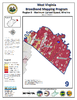 thumbnail image of broadband coverage map in the state, maximum upload speed, wireline