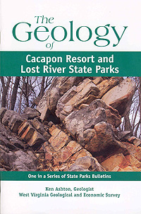 bulletin cover for The Geology of Cacapon Resort and Lost River State Parks