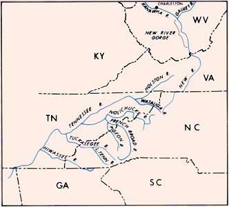Appalachian rivers