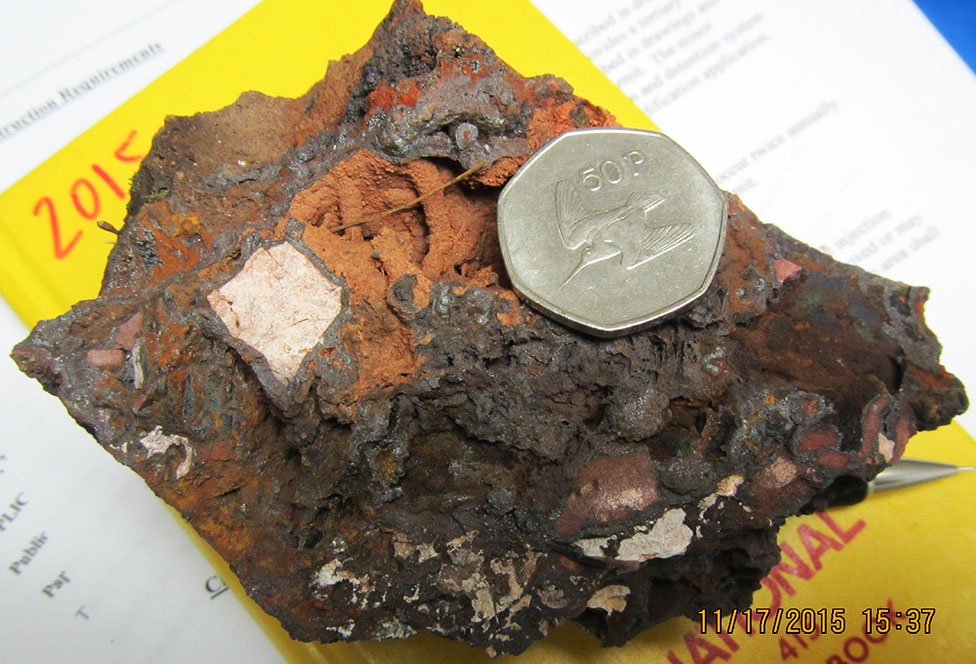 iron ore sample