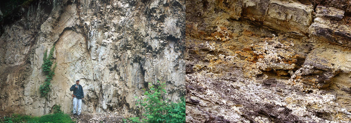 Deformation and mineralization in the Devonian Millboro