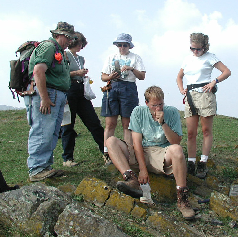 Geological field crew, Summer 2001