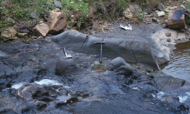 Suspected Lithified Lahar